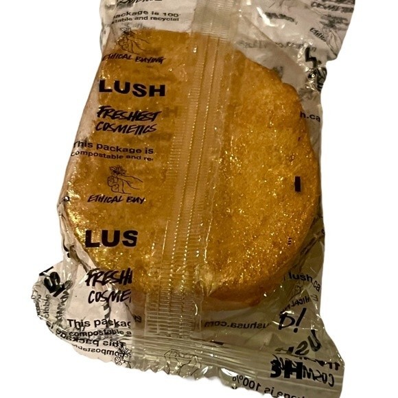 Lush Kitchen Golden Pear Body Scrub Exfoliating Moisturizing Shower Sold Out NWT - Picture 9 of 12